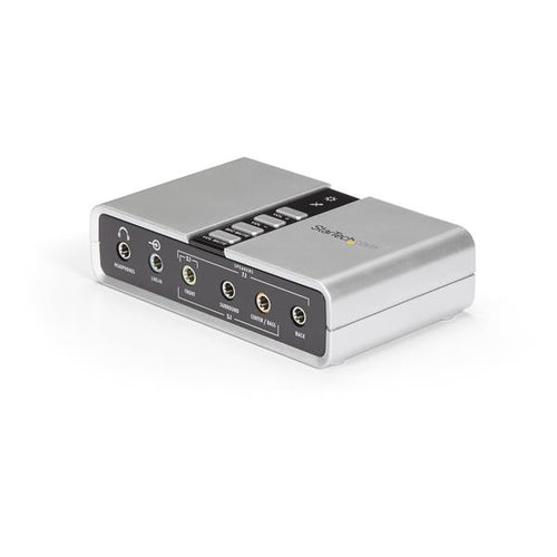 StarTech.com 7.1 USB Audio Adapter External Sound Card with SPDIF Digital Audio StarTech.com 7.1 USB Audio Adapter External Sound Card with SPDIF Digital Audio